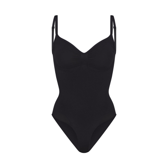 NWT SKIMS SEAMLESS SCULPT BRIEF BODYSUIT, XLARGE, ONYX - Picture 1 of 5